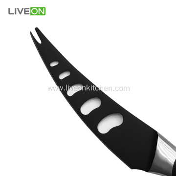 3PCS Black Cheese Knife Set